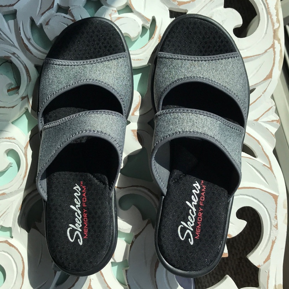 Skecher Memory Foam Sandals